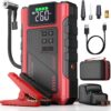 W200 Portable Car Jump Starter With Air Compressor
