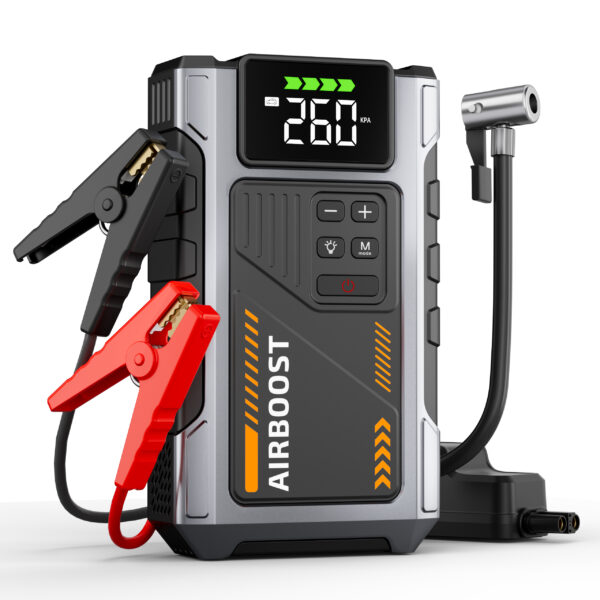 W100 W100 Portable Car Jump Starter with Air Compressor