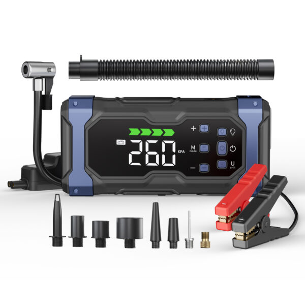 U9 Portable Car Jump Starter with Air Compressor